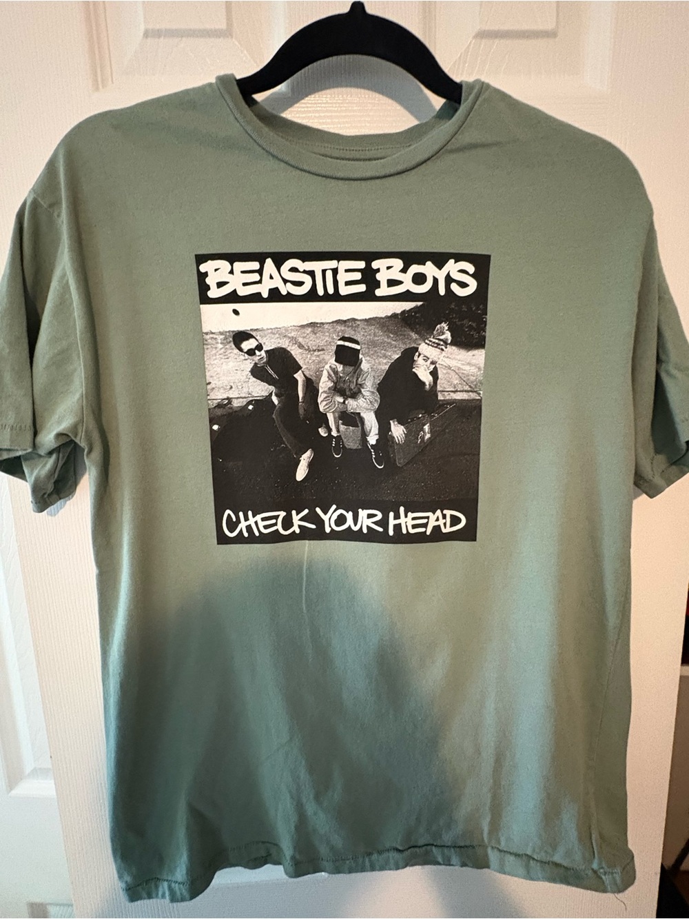 GAP Sage Green Beastie Boys 'Check Your Head' Graphic Tee